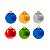 KIT 12 BOLA BOLINHA ENFEITAR PENDURAR ÁRVORE NATAL 25MM P - Imagem 10