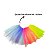 Kit 01 Fantasia Frevo Tiara + Saia Festa Bloquinho Carnaval - Imagem 4
