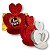 Kit 18 Caixinha Páscoa Porta Bombom Coração Decoração C/glitter - Imagem 1