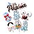 Kit 07 Toppers Tags Palito D/ Coelhinho Páscoa Docinhos - Imagem 1