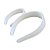 600 Arco Branco Plástico Acessório Tiara Larga 30mm - Imagem 1