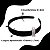 06 Tiara Arquinho Chapolin Plástica Preta Acessório Encapar 17mm - Imagem 4