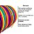 600 Tiara Colorida Fina Lisa Plástica Multicolor 5mm - Imagem 4