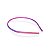 03 Tiara Cetim Encapada Metal Fina Personalizada 4mm - Imagem 8
