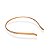 24 Tiara Cetim Encapada Metal Fina Personalizada 4mm - Imagem 13