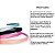 36 Tiara Cetim Encapada Metal Fina Personalizada 4mm - Imagem 2