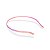 48 Tiara Cetim Encapada Metal Fina Personalizada 4mm - Imagem 8