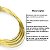 48 Tiara Metal Extra Fina Pérola Importada Artesanato 1.2mm - Imagem 3
