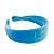 01 Arco Tiara Veludo Tabela 1 Larga Multicores Lisa Encapada 40mm - Imagem 18