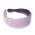 06 Arco Tiara Veludo Tabela 1 Larga Multicores Lisa Encapada 40mm - Imagem 11