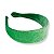 12 Arco Tiara Veludo Tabela 02 Larga Multicores Lisa Encapada 40mm - Imagem 8