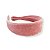 24 Arco Tiara Veludo Tabela 2 Larga Multicores Lisa Encapada 40mm - Imagem 14
