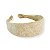 48 Arco Tiara Veludo Tabela 2 Larga Multicores Lisa Encapada 40mm - Imagem 12