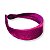 60 Arco Tiara Veludo Tabela 2 Larga Multicores Lisa Encapada 40mm - Imagem 6