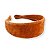 100 Arco Tiara Veludo Tabela 2 Larga Multicores Lisa Encapada 40mm - Imagem 12