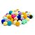 300 Pompons Bolinha Tabela 3 Colorido Pompom Poliester Fofo 20mm - Imagem 15
