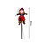 Kit 20 Bruxinha Palito Espeto Festa Halloween Dia Das Bruxas - Imagem 3