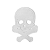 06 Enfeite Eva Glitter Painel Halloween Festa Terror 45cm - Imagem 12