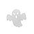 50 Enfeites Eva Halloween Glitter Festa Terror Aplique 6cm - Imagem 11