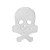 300 Enfeites Halloween Aplique Enfeitezinho Terror Eva 3,5cm - Imagem 12