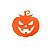 150 Mini Enfeite Halloween Glitter Eva Aplique Terror 2,5cm - Imagem 7