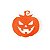 150 Mini Enfeite Halloween Glitter Eva Aplique Terror 2,5cm - Imagem 4