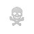 150 Mini Enfeite Halloween Glitter Eva Aplique Terror 2,5cm - Imagem 13