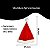 12 Touca Gorro Natal Gorrinho Papai Noel Mamãe Noel Luxo - Imagem 4