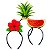 18 Tiara Tropical Acessório Carnaval Festa Fantasia - Imagem 3