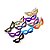 Kit 120 Mini Máscara Carnaval Gatinha Papel Festa Decoração - Imagem 1