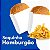 25 Saco Saquinho Papel Lanche Hamburgão Festa Branco 12x14 - Imagem 2