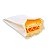 500 Saco Saquinho Papel Lanche Pão Hot Dog Pipoca Grande 8x18 - Imagem 3