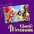 03 Livro Colorir Princesas Capa Dura Book Folha Grossa 180g - Imagem 2