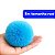 50 Pom Pom Pompom Pelúcia Pelinho Artesanato Poliéster 70mm - Imagem 2