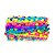 05 Metros Fita Grelot Pom Pom Poliéster Bola 30mm Artesanato Tabela 02 - Imagem 18