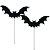 60 Topo Bolo Doce Morcego Festa Halloween Decoração Eva - Imagem 4