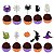 30 Enfeite Palito Toppers Docinhos Festa Halloween Decoração - Imagem 5
