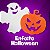 Kit 05 Enfeite Eva Glitter Halloween Mural Festa Terror 20cm - Imagem 2