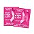 Kit 10 Cartão Presilha Outubro Rosa Lembrancinha Piranha - Imagem 1