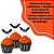 30 Enfeite Palito Toppers Docinhos Morcego Festa Halloween - Imagem 3