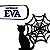 01 Enfeite Eva Glitter Painel Halloween Festa Terror  45cm - Imagem 3
