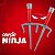 Kit Coleção Ninja Adaga e Máscara Brinquedo Infantil - Imagem 2