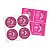 Kit 72 Adesivos Outubro Rosa Figurinha Enfeite Lembrancinha - Imagem 1