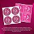 Kit 36 Adesivos Outubro Rosa Figurinha Enfeite Lembrancinha - Imagem 5