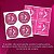 Kit 12 Adesivos Outubro Rosa Figurinha Enfeite Lembrancinha - Imagem 5