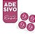 Kit 12 Adesivos Outubro Rosa Figurinha Enfeite Lembrancinha - Imagem 3