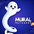 Kit 03 Enfeite Mural Mobile Fantasminha Decoração Halloween - Imagem 2