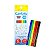 Kit 06 Pacote Canetinha Aqua Lavável 6 Cores Ponta Fina - Imagem 1