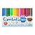 Kit 12 Pacotes Canetinha Aqua Com 24 Cores Colorir Infantil - Imagem 1