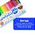 Kit 03 Pacotes Canetinha Aqua Com 24 Cores Colorir Infantil - Imagem 4